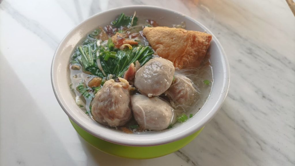 Bakso Mie Ayam Baso komplit